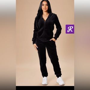 Velour tracksuit sold out online